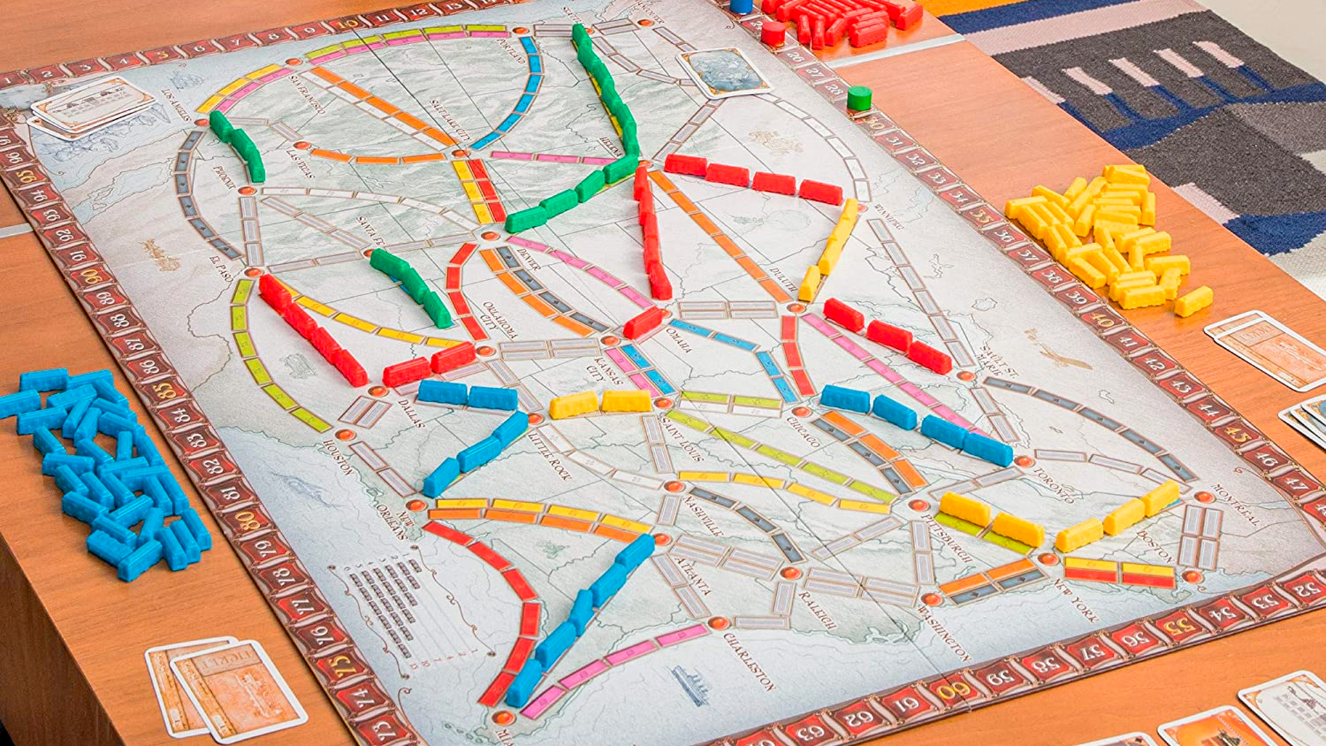 邦楽 SIXRIDE TICKET TO RIDE How to Play Ticket to Ride: Rules, setup and scoring