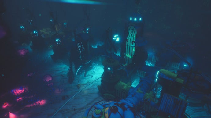 While you wait for Subnautica 2, here's a moody Bioshock-esque strategy game in which you can put Big Daddies on crabs