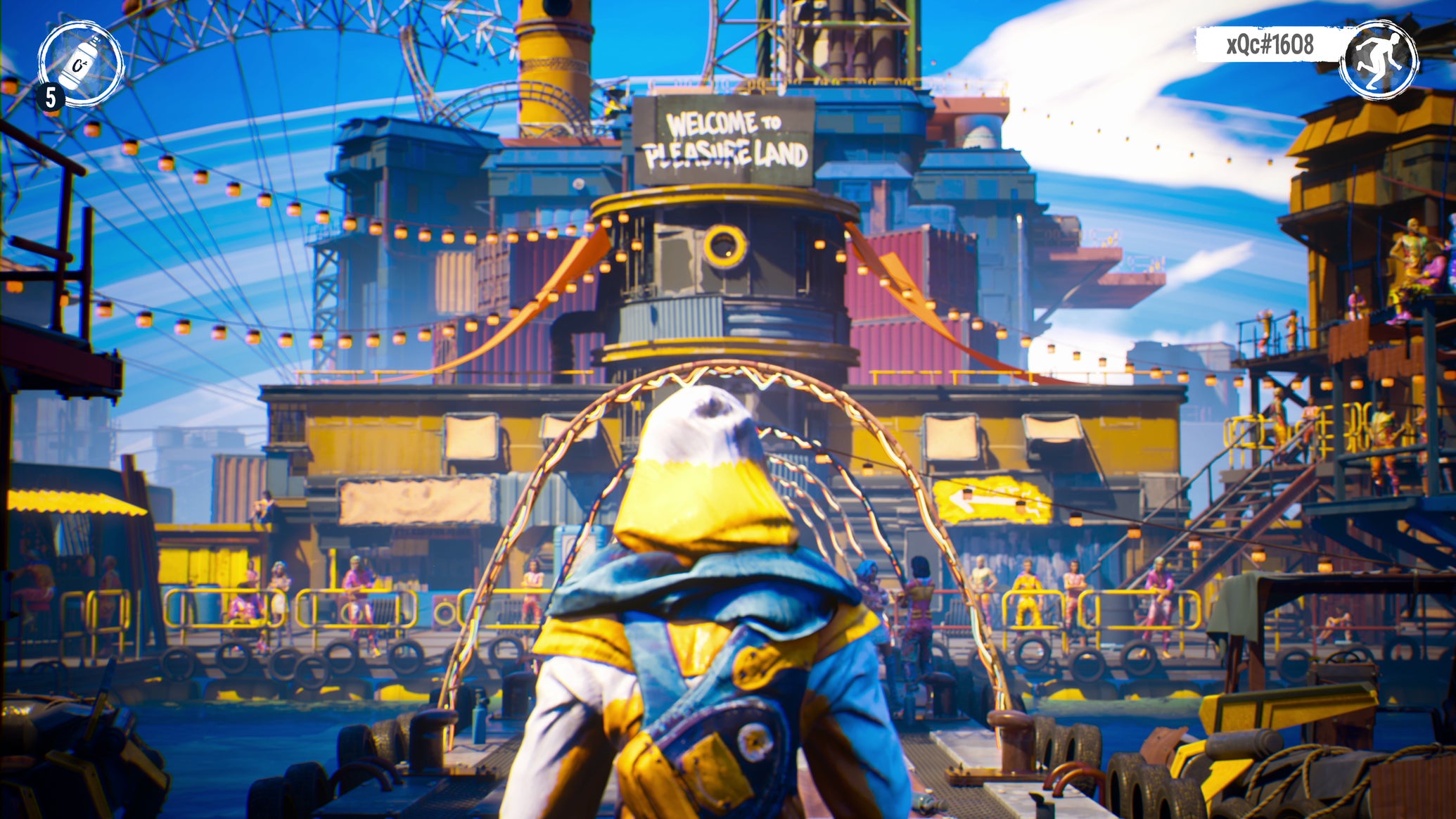 A view of Pleasureland in Tides Of Tomorrow - 1