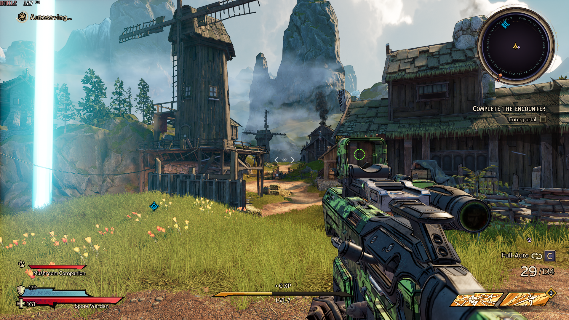 Tiny Tina&rsquo;s Wonderlands running on Ultra quality at 1080p.