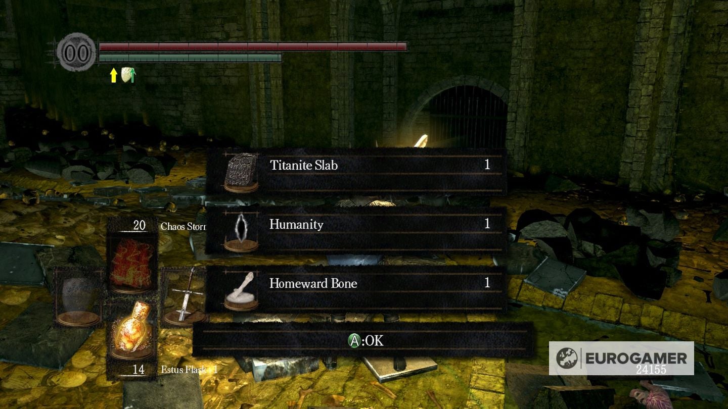 Dark Souls Titanite Slab locations Where to find Blue Red White