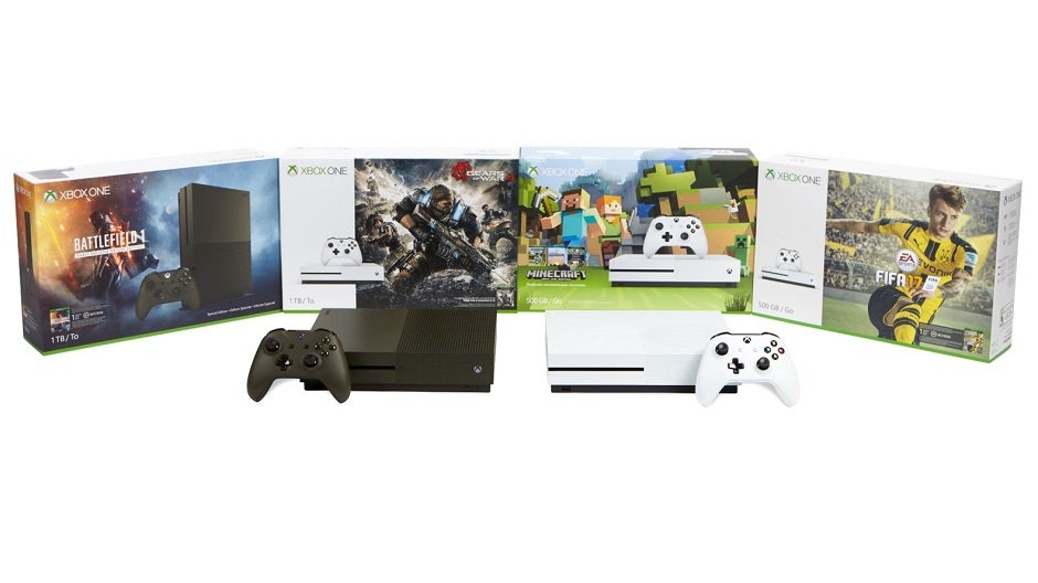 Os bundles da Xbox One S para o Natal de 2016 Eurogamer.pt