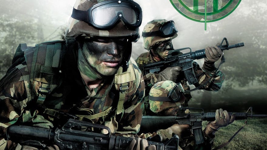 Special forces fellas on the Tom Clancy’s Ghost Recon box art.