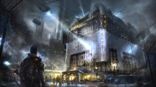 The Division concept art shows fortified church base, new screen shows Snowdrop engine effects