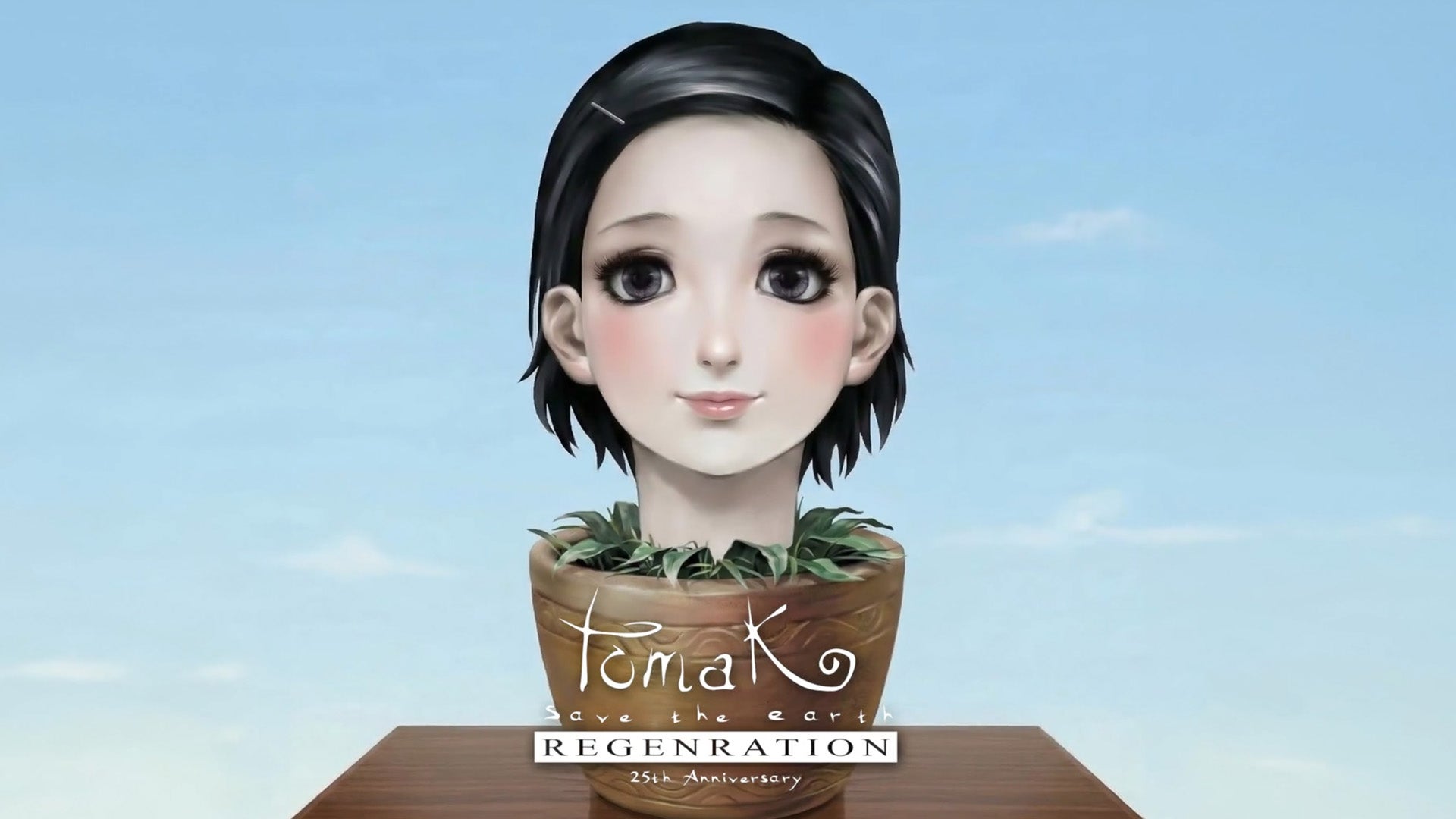 Raise up the decapitated head of the goddess of love in a flower pot in the charmingly silly Tomak: Save the Earth Regeneration