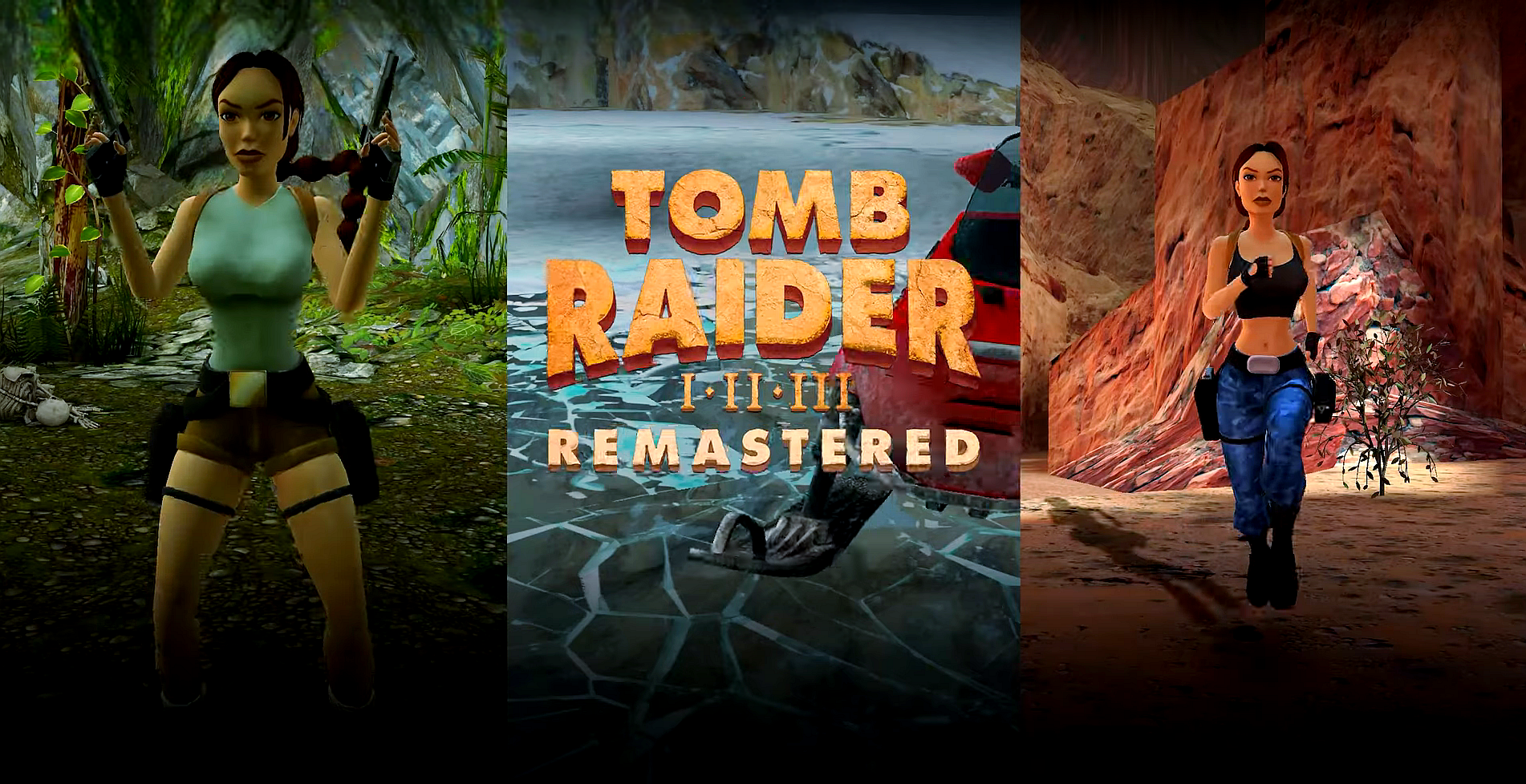 The original Tomb Raider Trilogy gets a remastered release in 2024