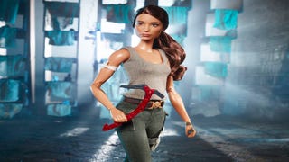 Don't call it an action figure, that's a Tomb Raider Barbie doll