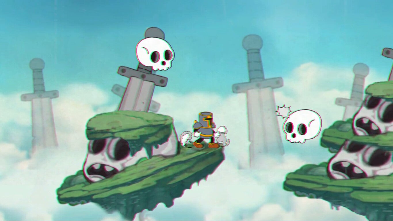 Toonsouls is the Dark Souls of Cuphead, in case you’ve got one of two solid gold games journalism jokes raring to go