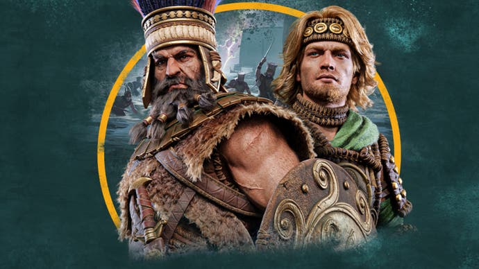 Two people from the Sea Peoples Sherden and Peleset factions added to Total War: Pharaoh