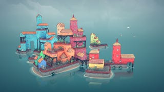 Cute town building toy Townscaper has left early access