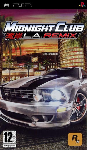 Caixa de jogo de Midnight Club: Los Angeles Remix