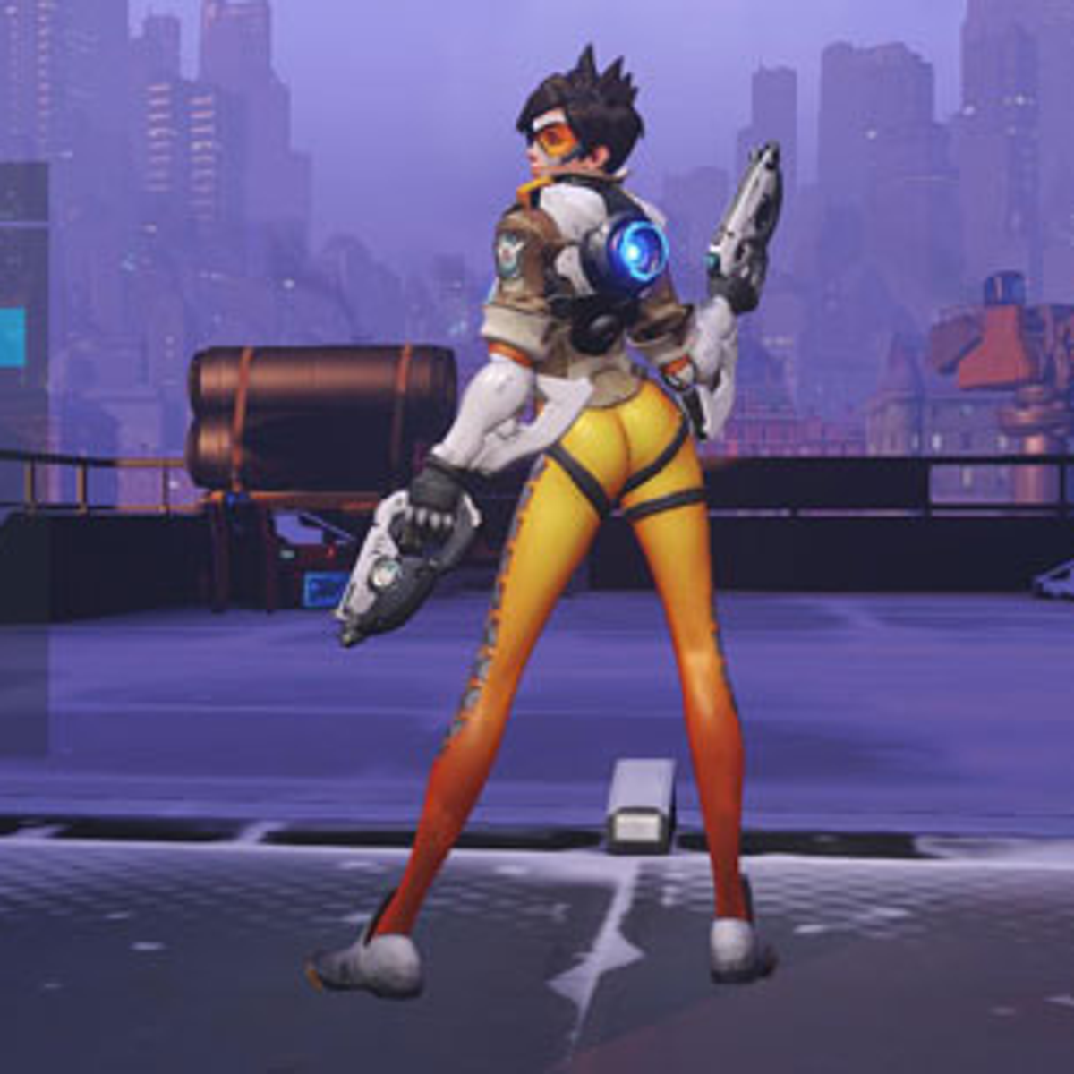 Overwatch Skins Spark Debate Over Tracer's Design and Depiction Recalling the Overwatch Tracer Pose History official image