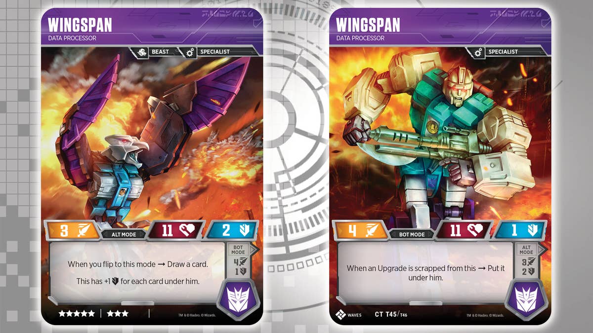 Transformers trading deals cards