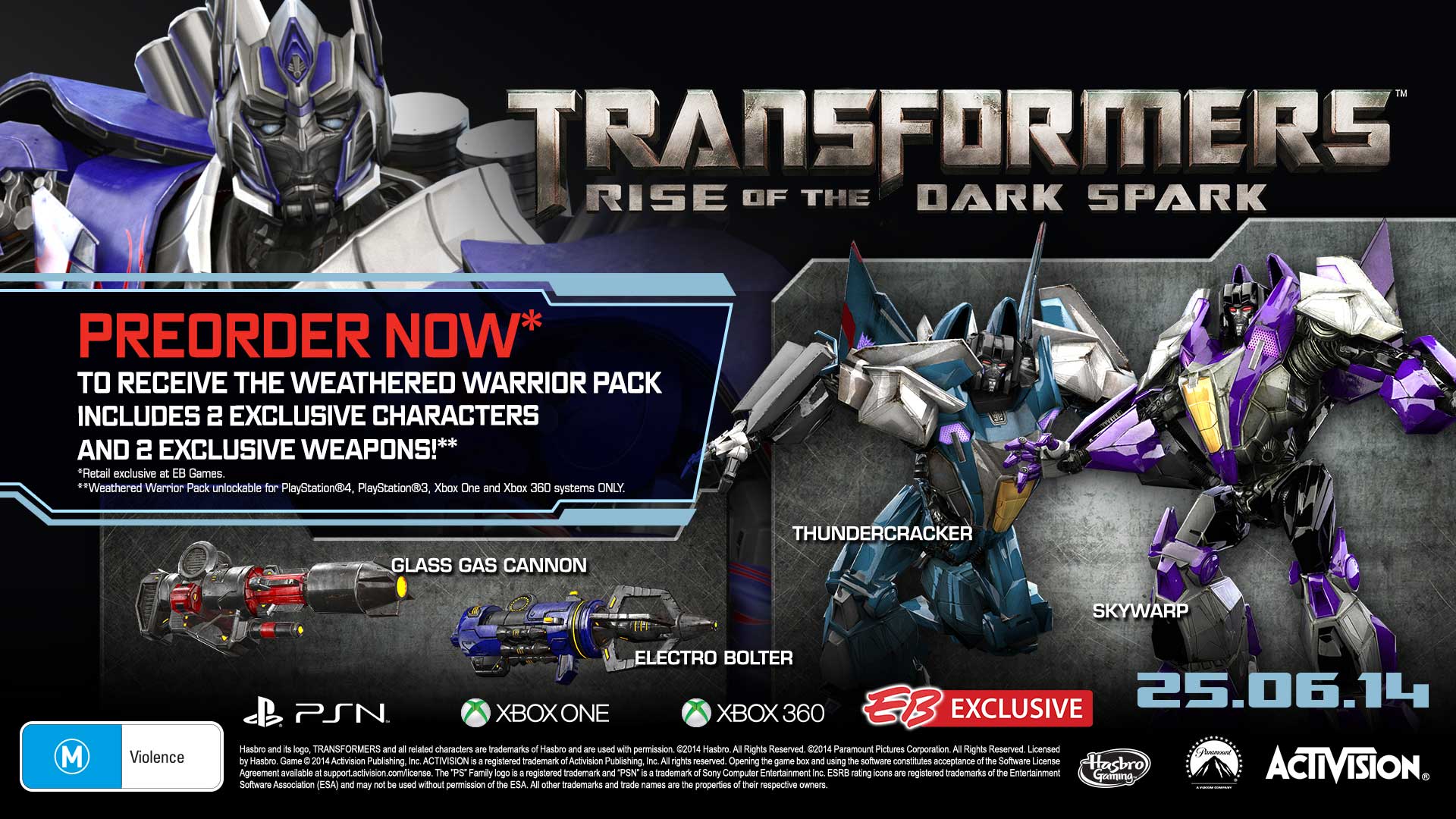 Transformers rise of the dark spark shop 2014