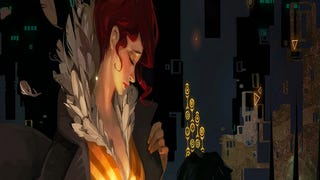 Transistor hands-on details gameplay, "dynamic narration," aesthetic elements  