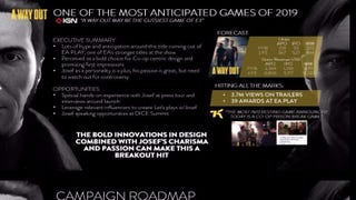 Trapela una mail interna di EA: rivelati i piani della compagnia per A Way Out