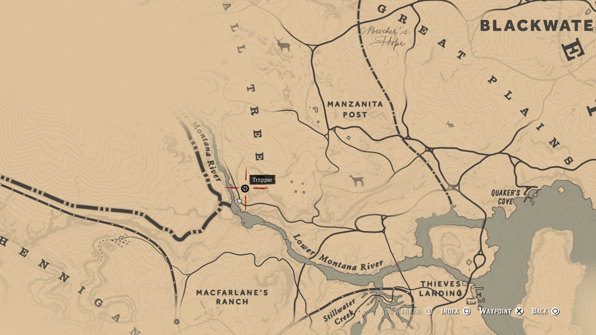 Trapper In Rdr2 Red Dead Redemption 2 trapper locations | VG247