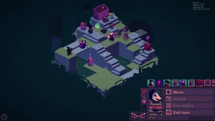 Some trash mammals protect their delicious garbage in tactics game Trash Of The Titans