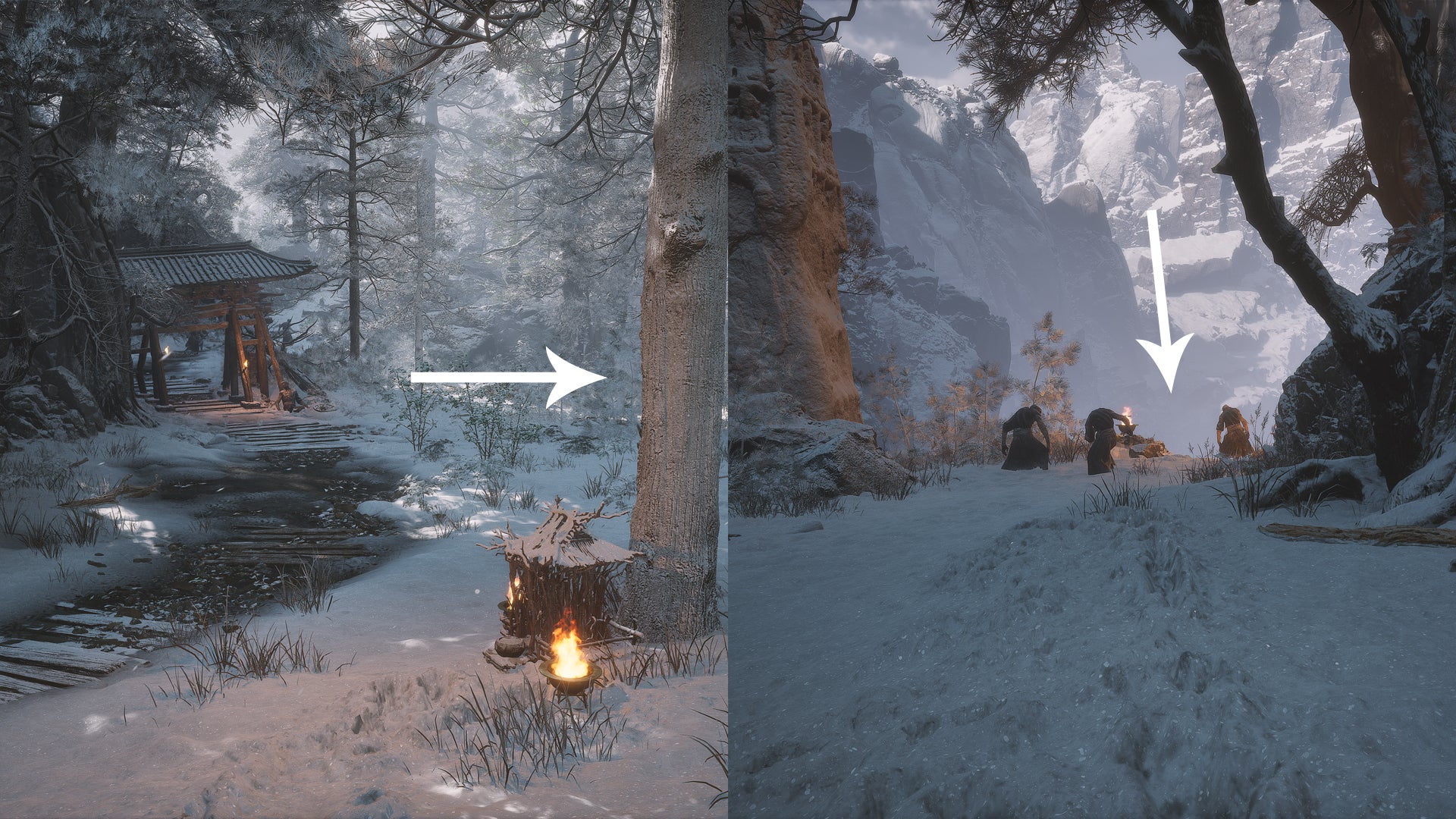 The path to the Melon Field Shrine in Black Myth Wukong. - 7