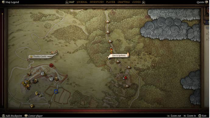 Kingdom Come Deliverance 2 treasure map 1 cave