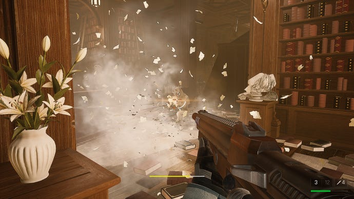 First-person violence in a Trepang2 screenshot.