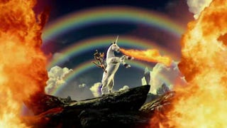 Become a "gun-wielding cat, riding a fire-breathing unicorn" in Trials Fusion: Awesome Level Max