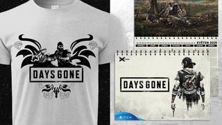 Tričko a kalendář k Days Gone na Xzone