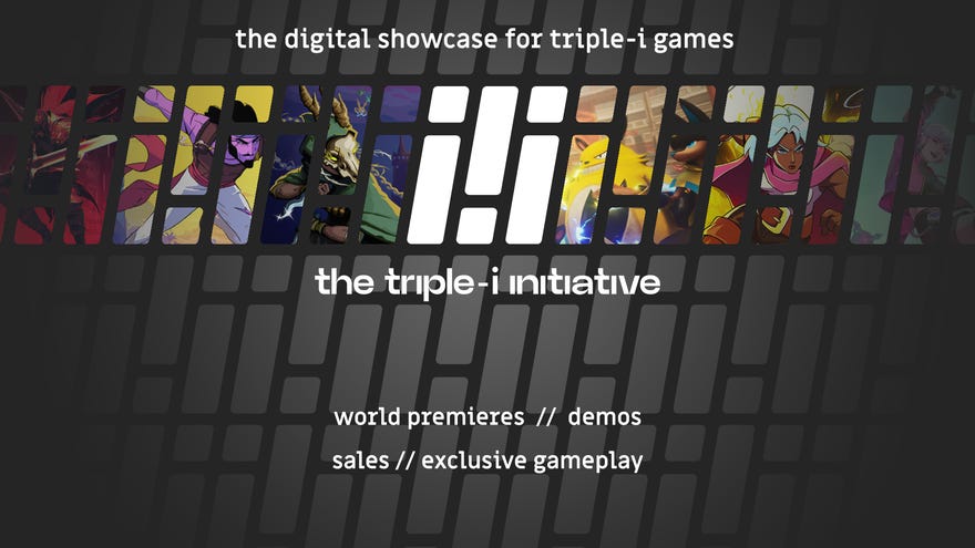 Some promotional art for the 2024 Triple-I Initiative video showcase