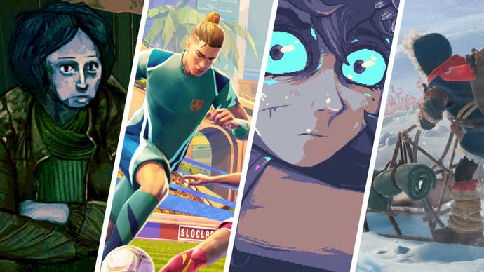 Artwork showing some of the games featured during the Triple-i Initiative showcase 2025.