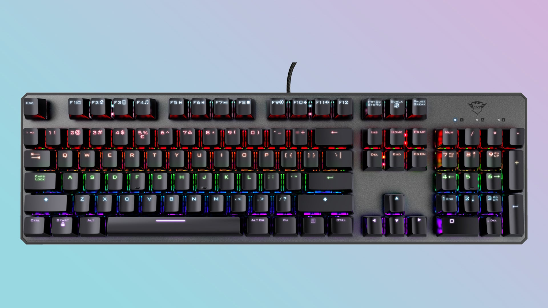 ASTALT This Trust GXT 865 Asta mechanical keyboard is just £10 from