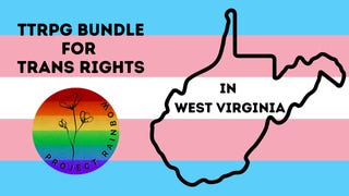 TTRPGs for Trans Rights West Virginia promotional image