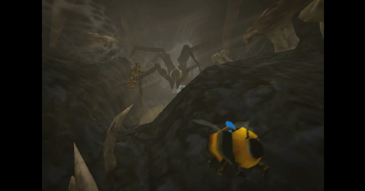 Low poly horror Tumblebee combines the joy of tumbling bees with the not-joy of being chased by huge spiders Low poly horror Tumblebee combines the joy of tumbling bees with the not-joy of being chased by huge spiders