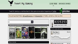 Tweet My Gaming lists gaming Tweets in real time