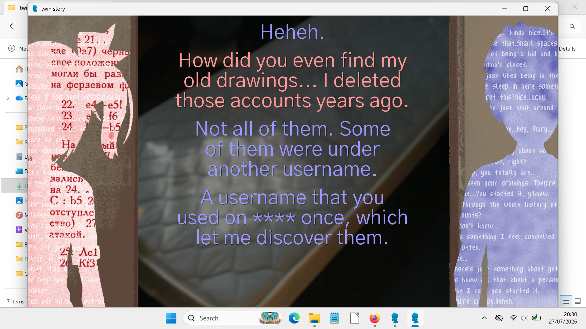 Kaschei: Free Visual Novel Turns Your Downloads Folder Into a Labyrinth