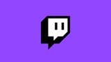 Twitch's logo on a purple background.