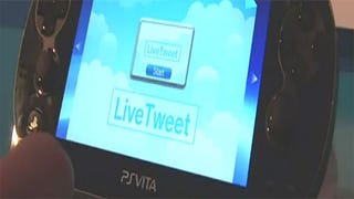 How to use Twitter on a PS Vita - video