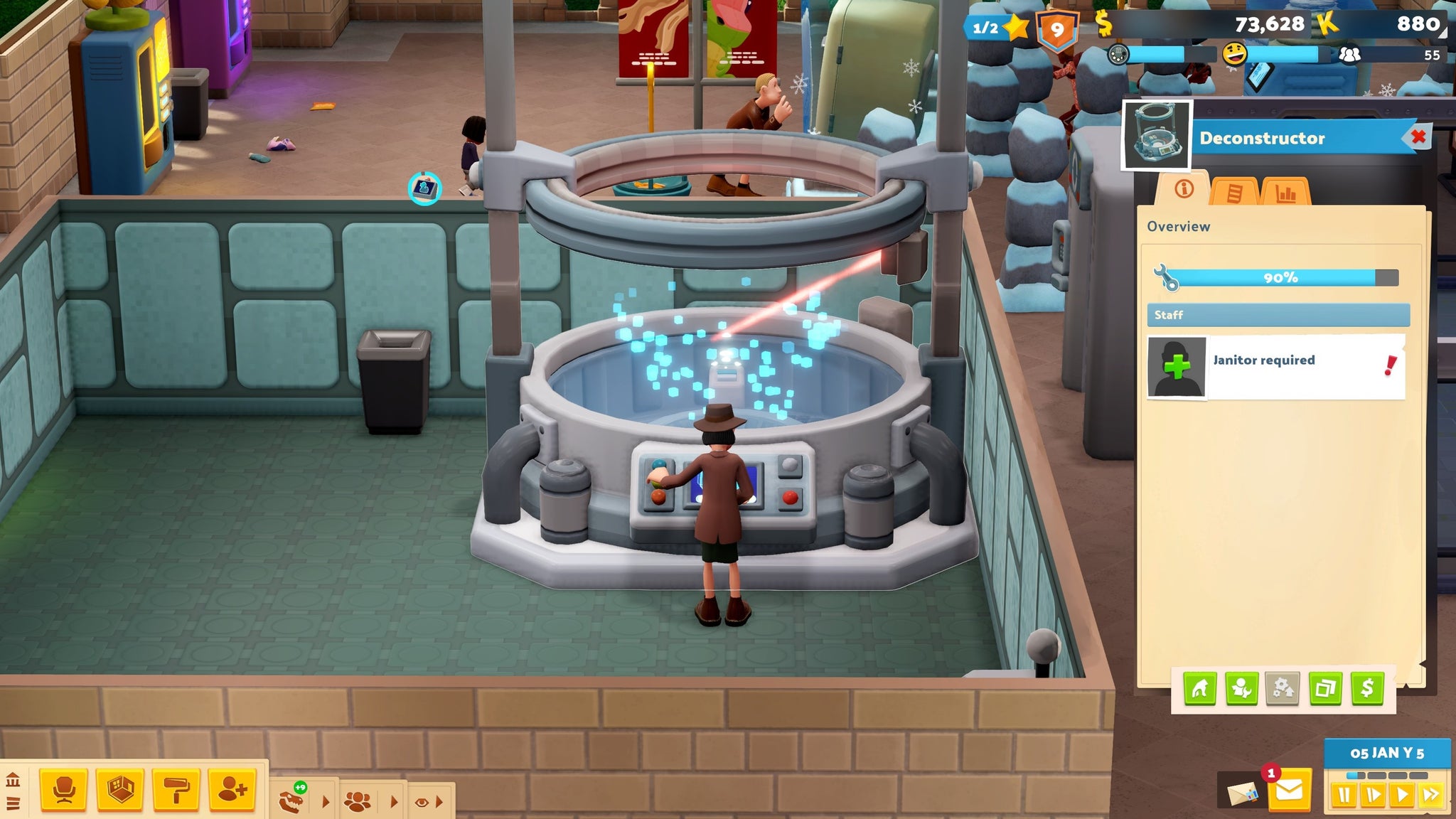 A deconstructor device in Two Point Museum. - 5