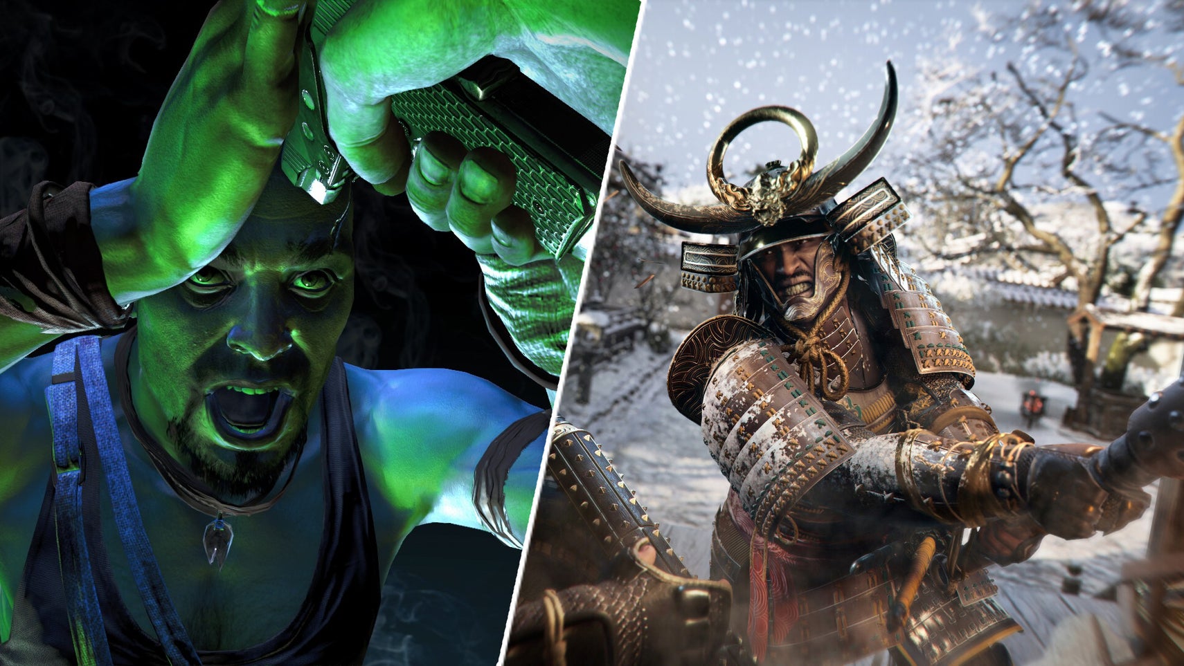 Yasuke in Assassin's Creed Shadows and Vaas in Far Cry 3. - 1