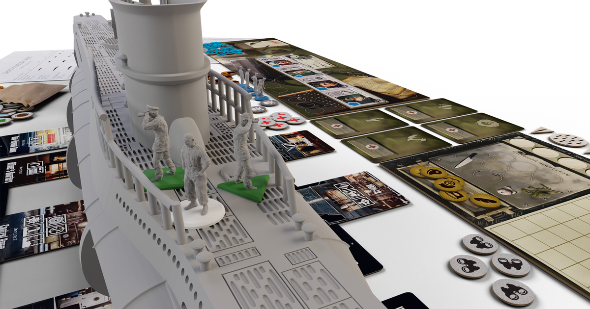 U-BOOT: The Board Game | Dicebreaker