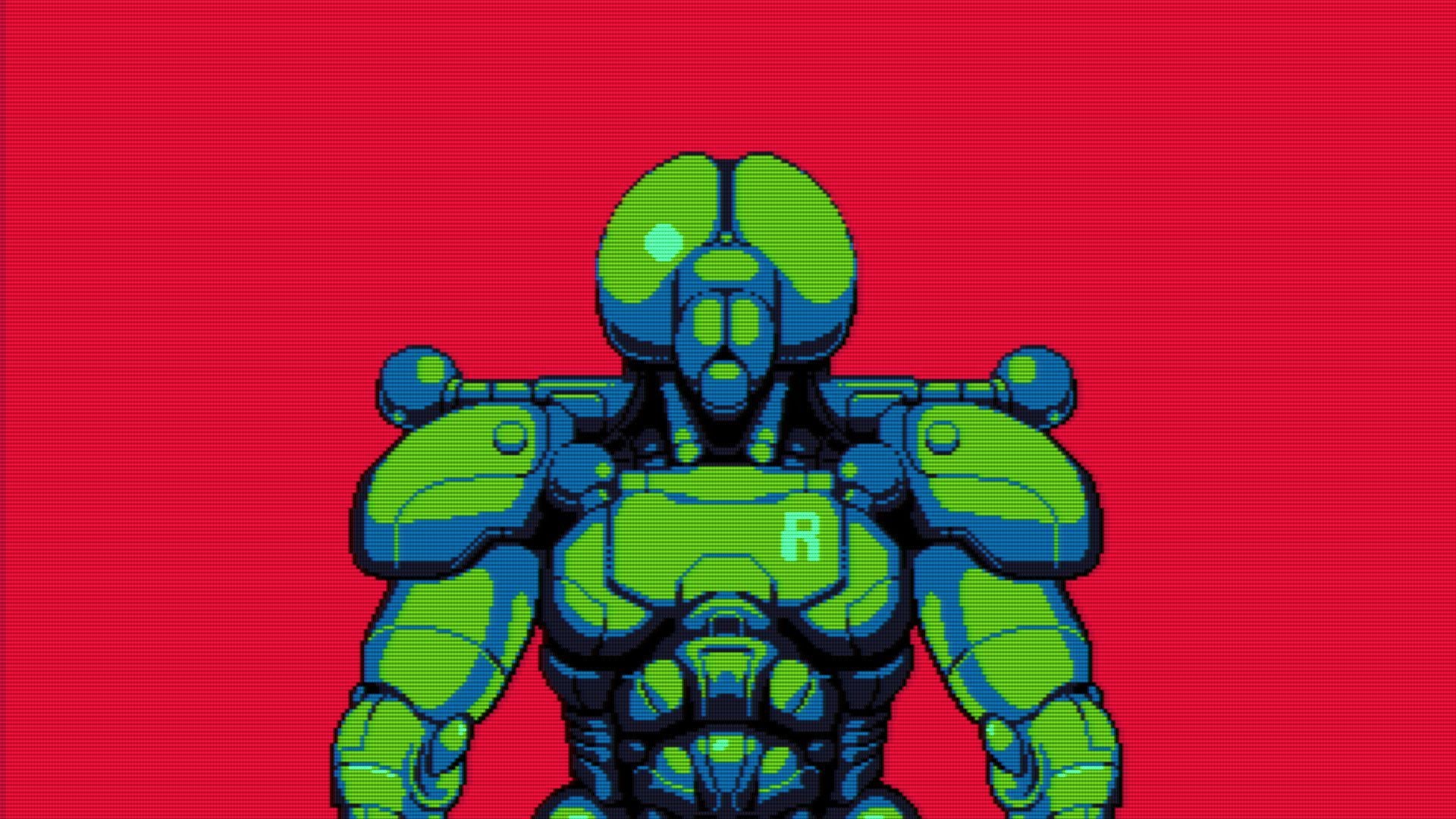 The cybernetic hero of Vainger wears a suit of bug-like armour. - 1