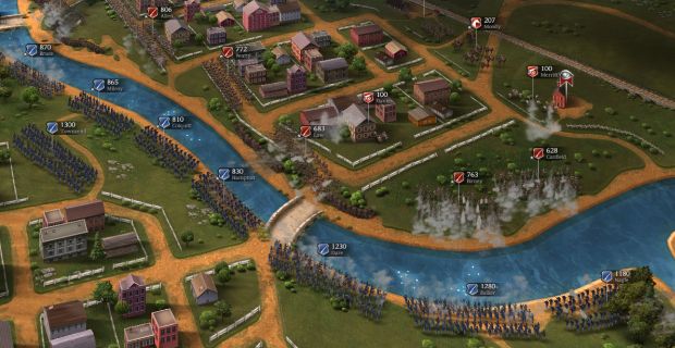Jeu PC Civil War General Big Box - édition Boîte 1996 - Bon état - Simulation Stratégie