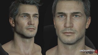 Uncharted 4 character faces animated with up to 500 "bones"