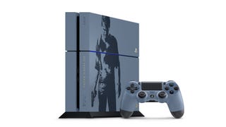 Uncharted 4 Limited Edition bundle features a blueish-gray PS4