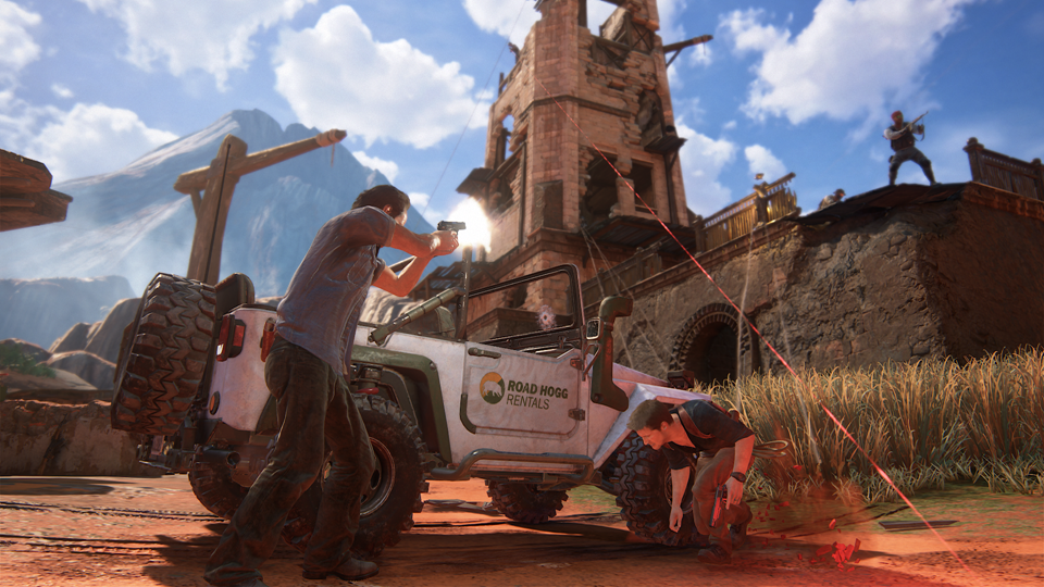 Uncharted 4 - watch around 20 minutes of unscripted, completely new footage