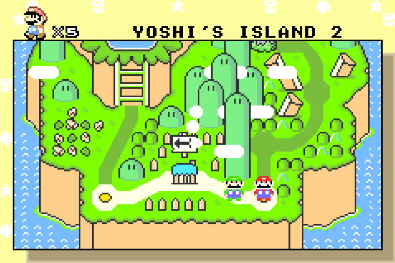 Super Mario World : Super Mario Advance 2 screenshot