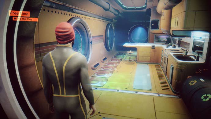 Stan’s capsule sunken kitchen in Under The Waves