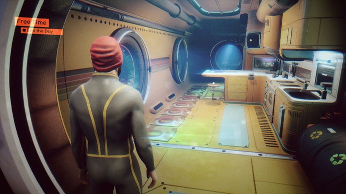 Stan’s capsule sunken kitchen in Under The Waves