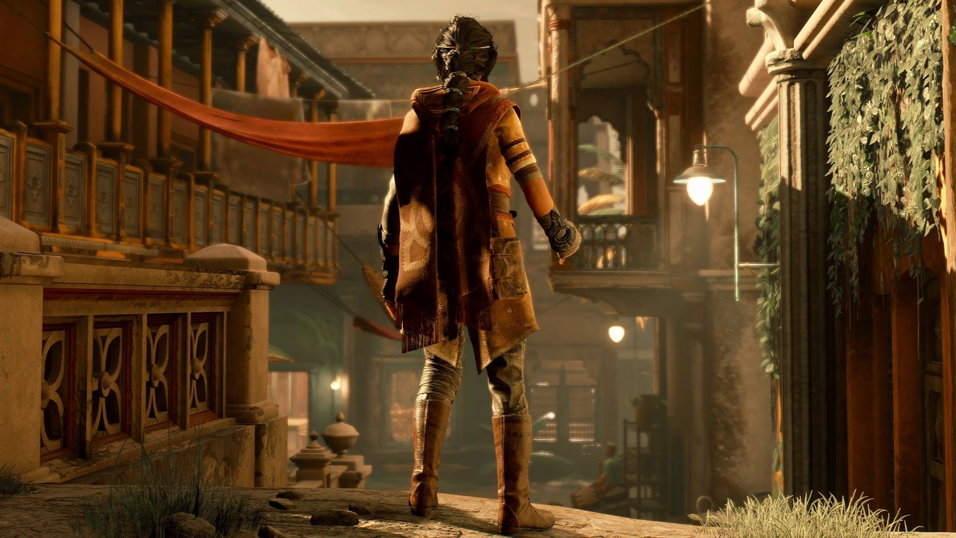 Unknown 9: Awakening hero Haroona looks out over the streets of Chamiri, India - 4