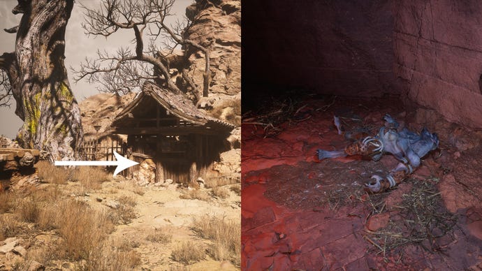 Ashen Slumber location in Black Myth Wukong.