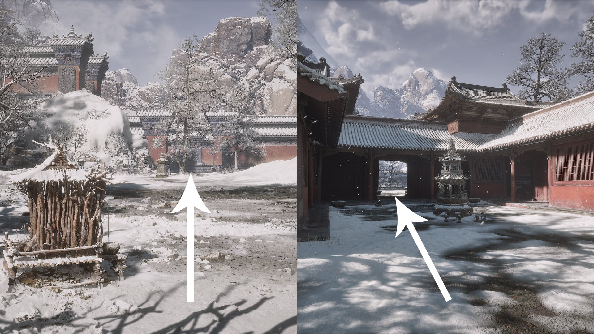 Path to the Monk from the Sea boss in Black Myth Wukong. - 10